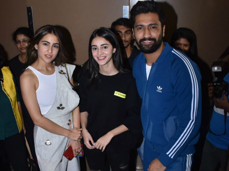 Sara Ali Khan And Ananya Panday Stole The Show At <i>Sonchiriya</I> Screening