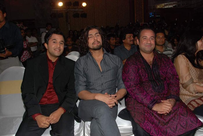 Omi Vaidya, Sonu Nigam and Rahat Fateh Ali Khan