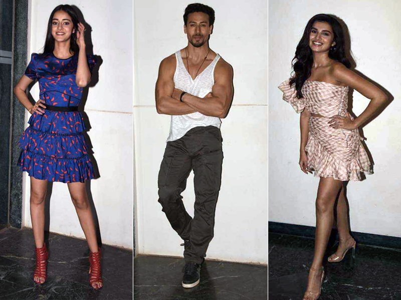 Tara, Ananya And Tiger Busy With <I>Student</I> Duties