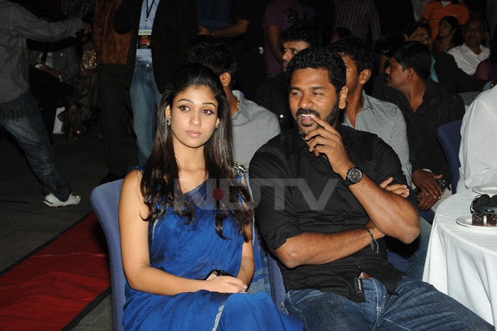 Prabhu Deva, Nayanthara at South Scope Awards