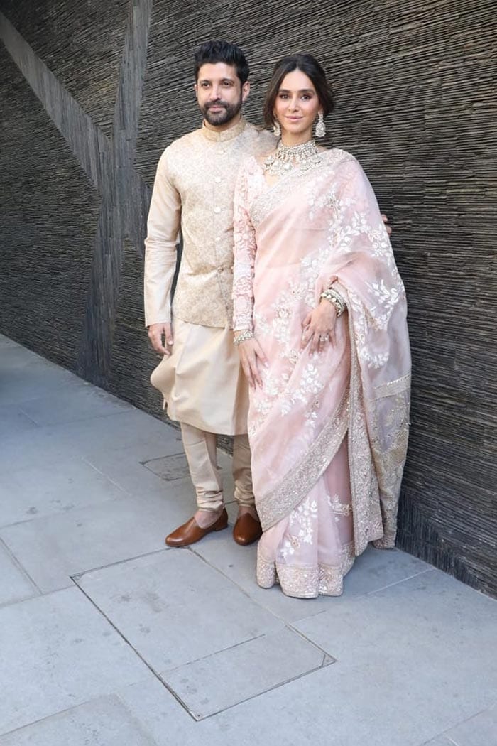 Sparkle And Smiles: Newlywed Farhan Akhtar And Shibani Dandekar After Registered Wedding