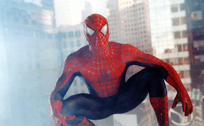 Tobey Maguire as Peter Parker in Columbia Pictures' <i>Spider Man</i> (2002). (Photo: Courtesy Columbia Pictures)