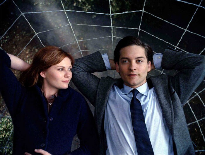 Kirsten Dunst (left) as Mary Jane Watson and Tobey Maguire as Peter Parker star in Columbia Pictures' <i>Spider Man 3</i>. (Photo: Courtesy Columbia Pictures)