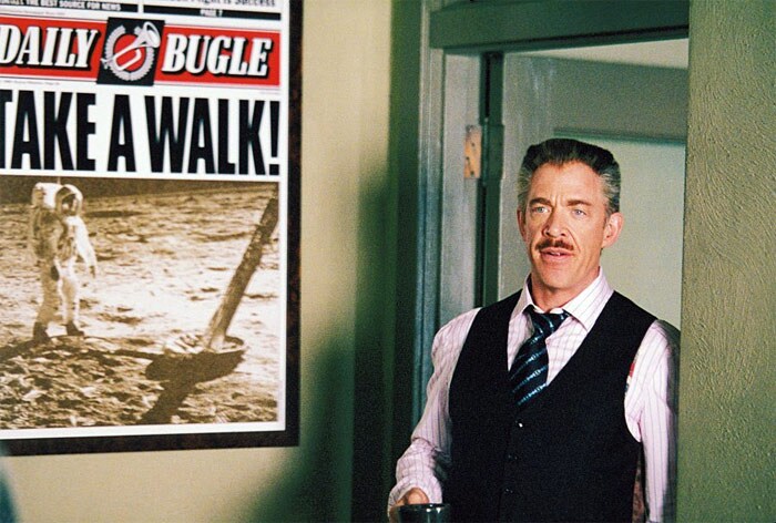 J.K. Simmons as Jameson in Columbia Pictures' <i>Spider Man</i> (2002). (Photo: Courtesy Columbia Pictures)