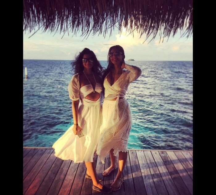 Sonam Kapoor on a Holiday With Arjun and Rhea in Maldives