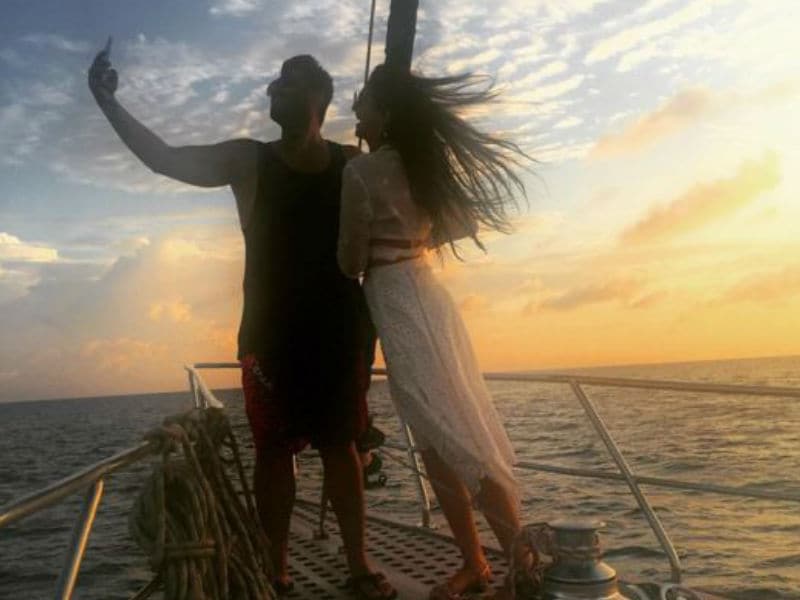 Photo : Sonam Kapoor on a Holiday With Arjun and Rhea in Maldives