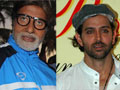Spotted: Big B and Hrithik