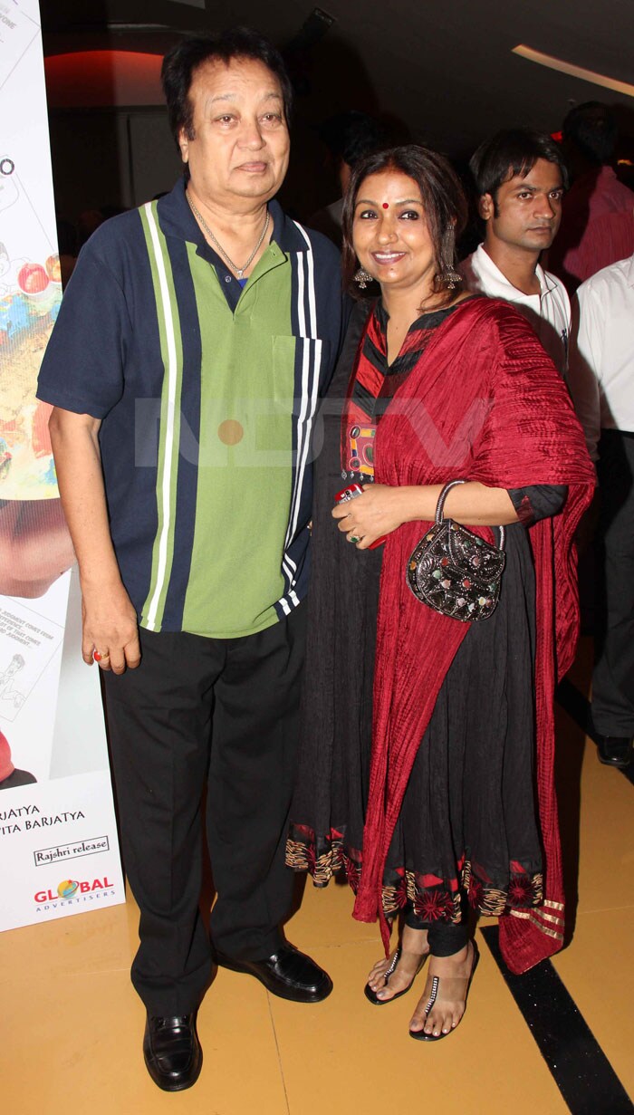 Bhupinder Singh and Mitali were also seen at the screening.