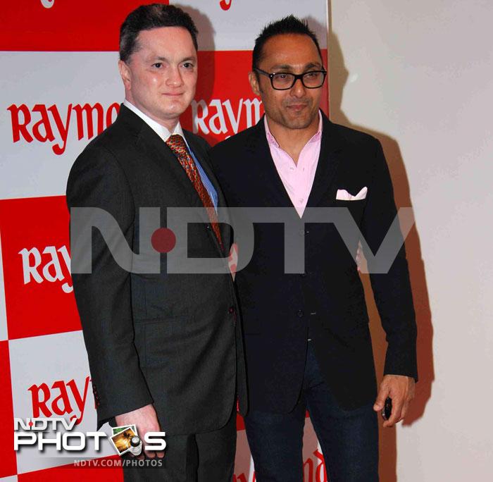 Rahul Bose with entrepreneur Gautam Singhania.