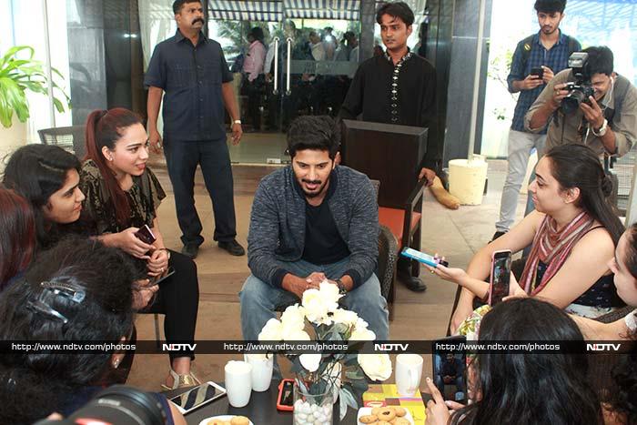 Dulquer Salmaan interacted with the media on the sidelines of his upcoming film <I>Karwaan</I>.