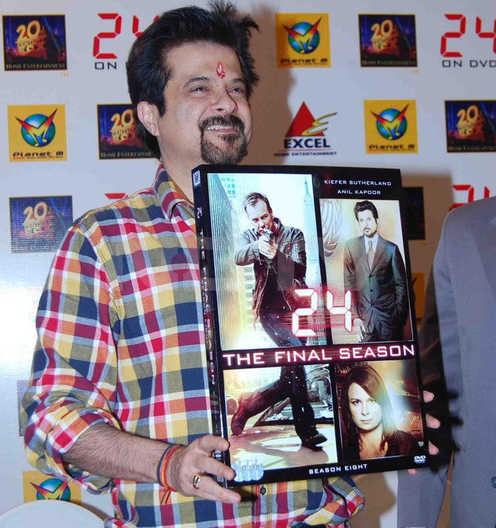 Anil Kapoor recently unveiled the DVD of ?24: Season 8' - the final season of the American television series 24.