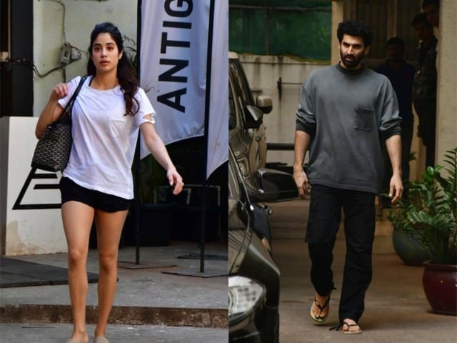 Photo : Spotted In The City: Janhvi Kapoor, Aditya Roy Kapur And Other Stars