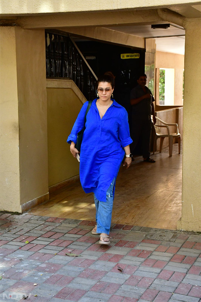 We spotted Kajol in another part of the city. (Image courtesy: Varinder Chawla)