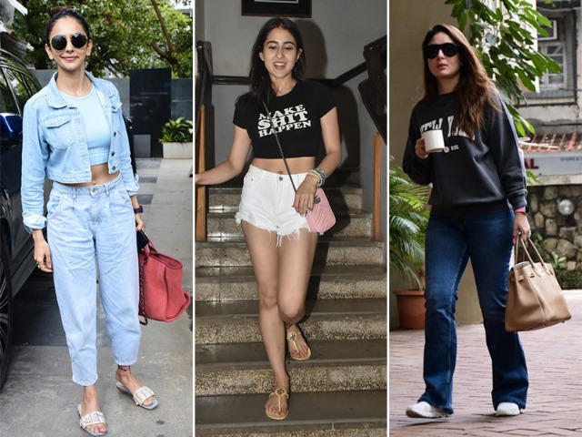 Spotted: Kareena Kapoor, Sara Ali Khan And Rakul Preet Singh Spotted: Kareena Kapoor, Sara Ali Khan And Rakul Preet Singh