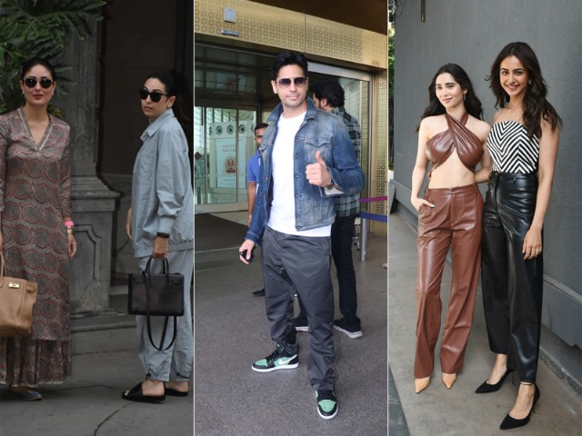 Spotted: Kareena Kapoor, Karisma Kapoor, Sidharth Malhotra And Other Stars In The City