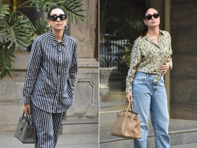 Spotted: Kareena Kapoor, Karisma Kapoor And Others In The City