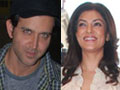 Spotted: Hrithik, Sushmita