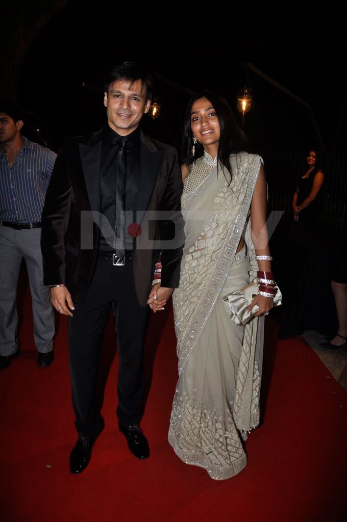 Spotted: Vivek with Priyanka