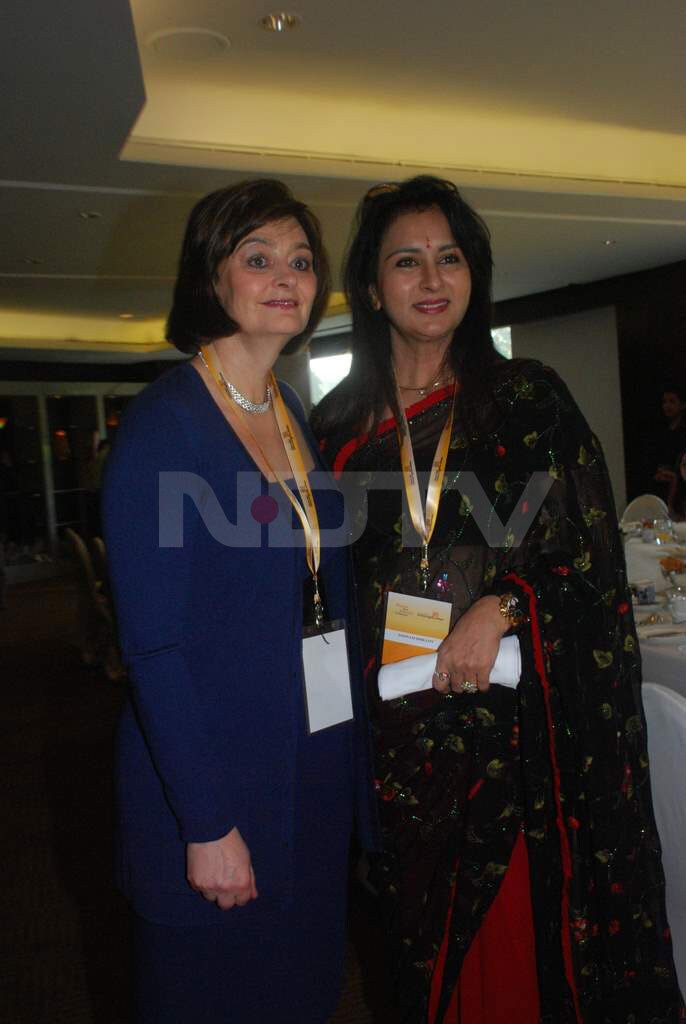 Spotted: Poonam at Cherie Blair foundation