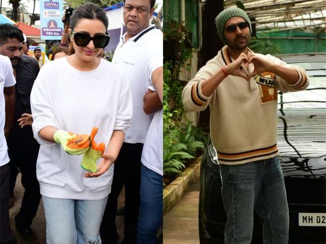 Spotted: Parineeti Chopra, Kartik Aaryan, And Other Stars In The City