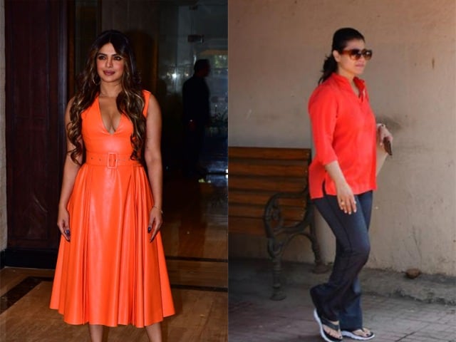 Photo : Spotted: Priyanka Chopra, Kajol And Others In The City