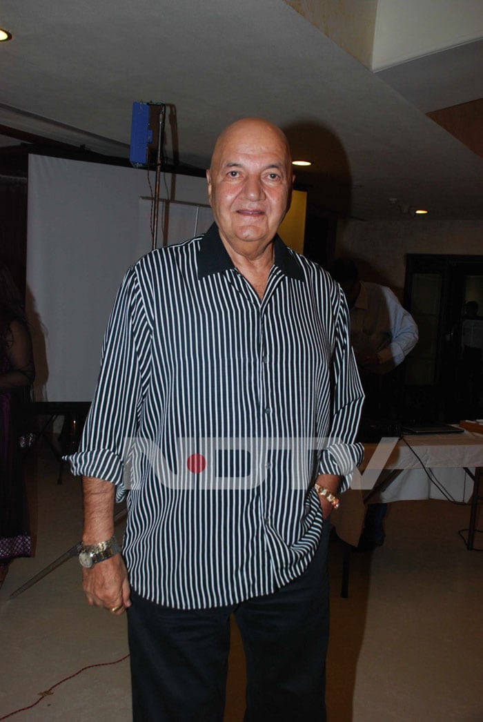 Iconic villain Prem Chopra attends the function.