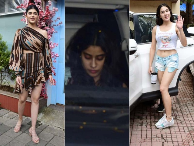 Spotted: Sara Ali Khan, Janhvi Kapoor, Sanjana Sanghi And Other Stars In The City