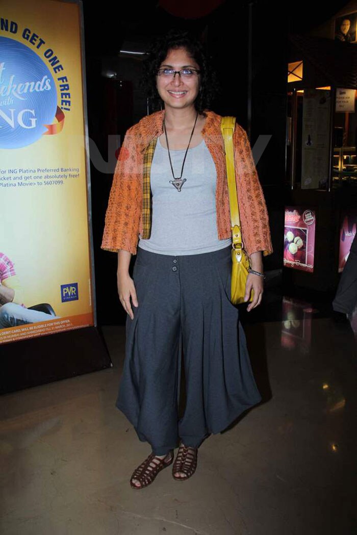Spotted: Kiran Rao and the Dhobi Ghat gang