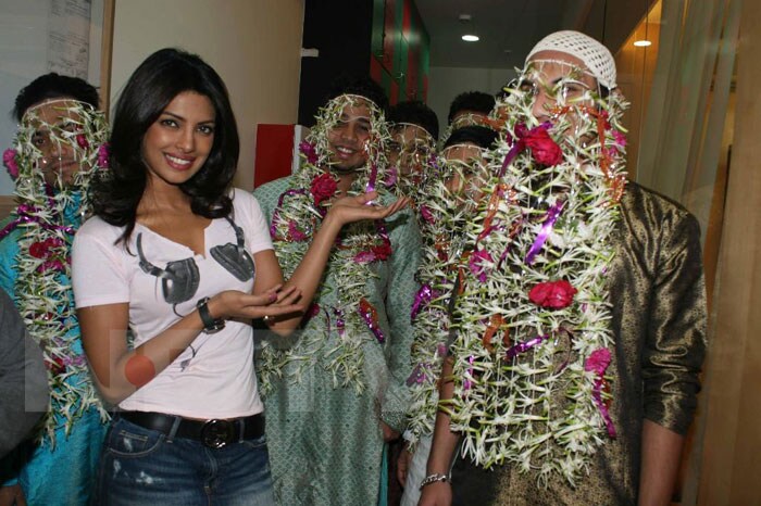 Spotted: Priyanka and her 7 grooms