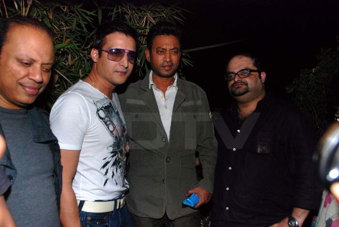 Spotted:Irrfan, Pravesh at Saheb Biwi Aur Gangster wrap up party