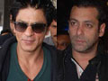 Spotted: Salman, SRK at Mumbai airport