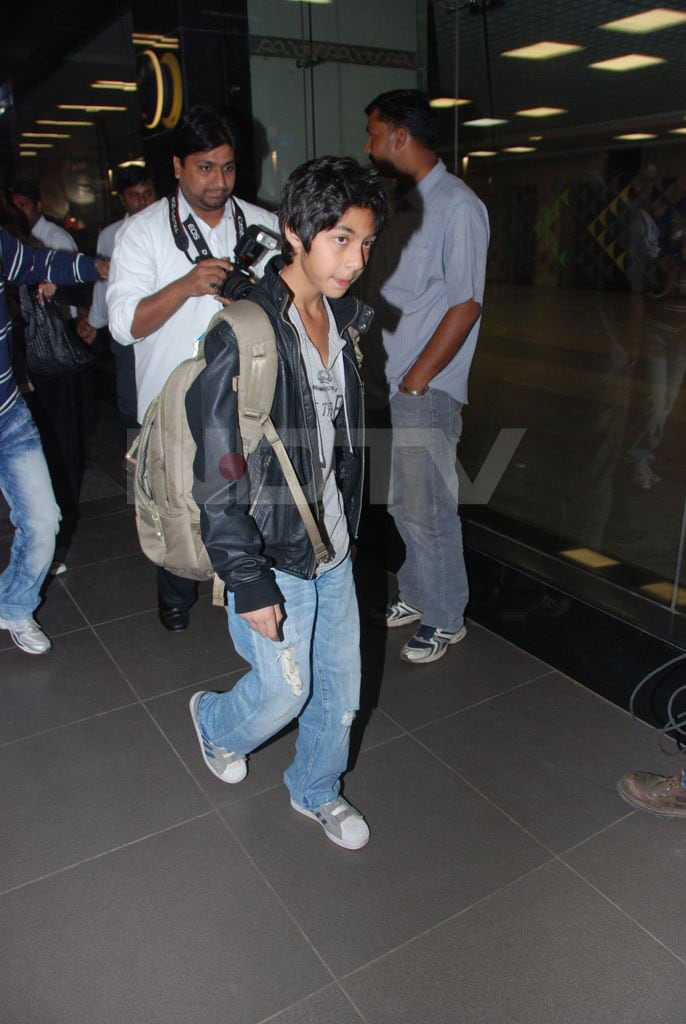 Spotted: SRK, Salman at the airport