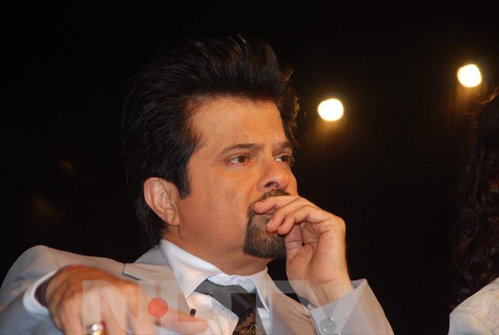 But it didn't get Anil Kapoor laughing. Or is he trying to decode the punchlines?