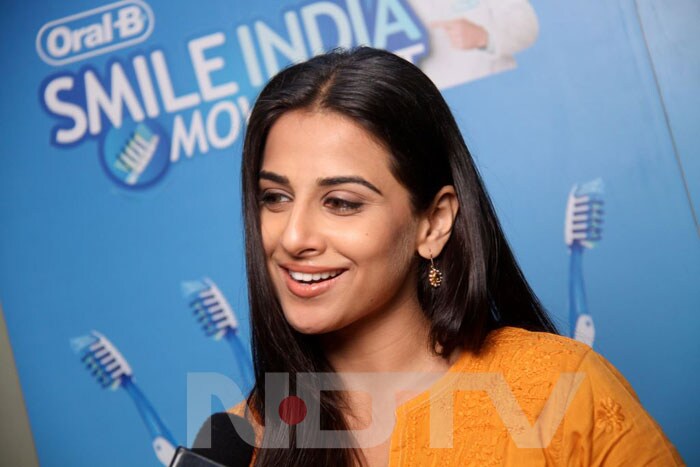 We say Vidya's million dollar smile makes her the perfect ambassador.