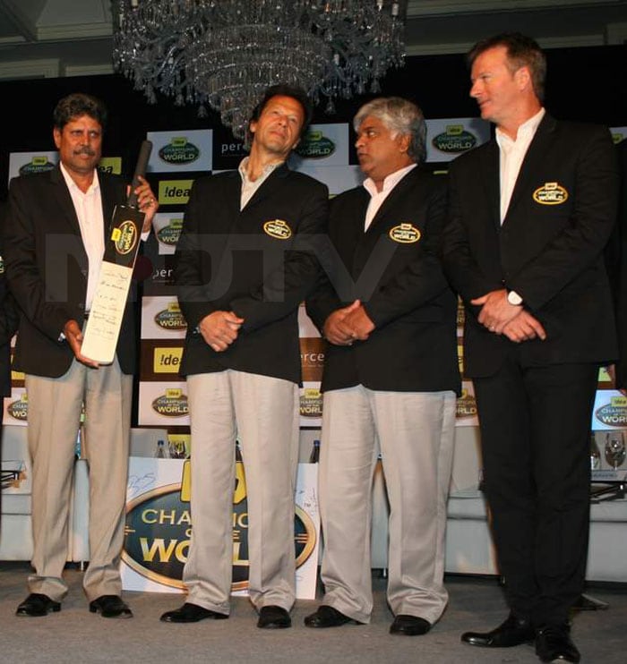 Spotted: Kapil Dev, Imran Khan, Steve Waugh