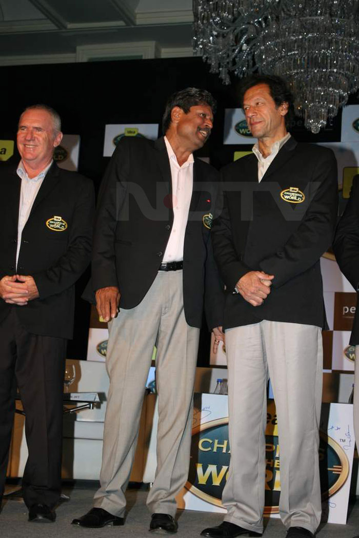 Spotted: Kapil Dev, Imran Khan, Steve Waugh