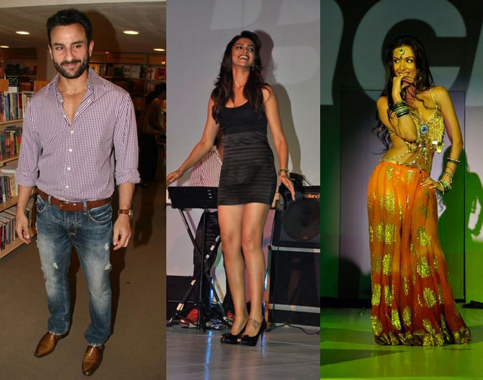 Spotted: Deepika, Malaika, Saif