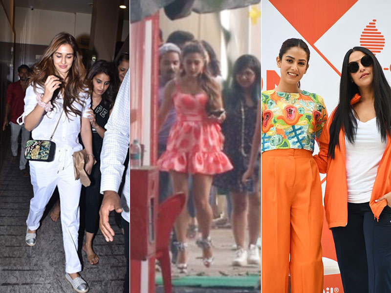 Busy Bees Sara Ali Khan, Disha Patani, Neha Dhupia And Mira Rajput