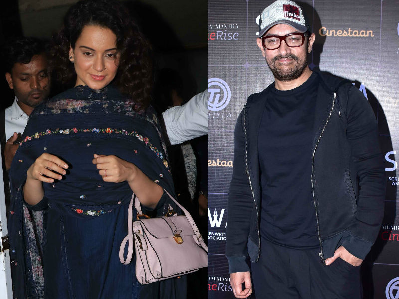 Kangana Ranaut, Aamir Khan Are Busy B-Towners