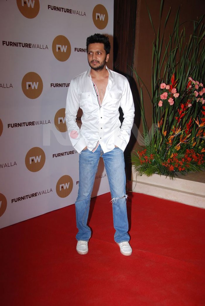 Spotted: Fardeen, Riteish at Furniturewala store launch