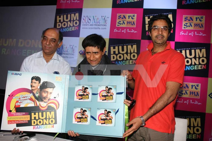 Spotted:Dev Anand at music launch of Hum Dono