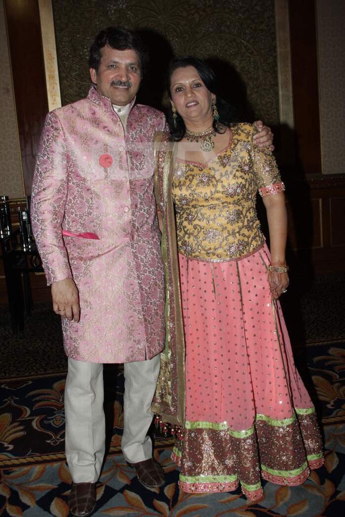 Dental expert Sandesh Mayekar and his wife.