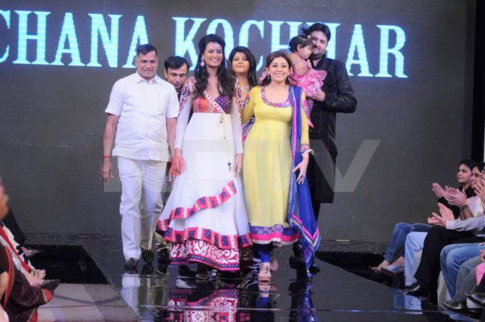 Spotted: Urvashi, Sayali at Fashion Show