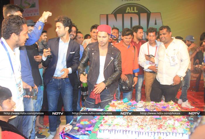 Varun Dhawan Celebrates Birthday and Promotes ABCD 2
