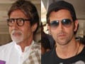 Photo : Spotted: Amitabh Bachchan and Hrithik Roshan