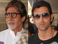Spotted: Amitabh Bachchan and Hrithik Roshan