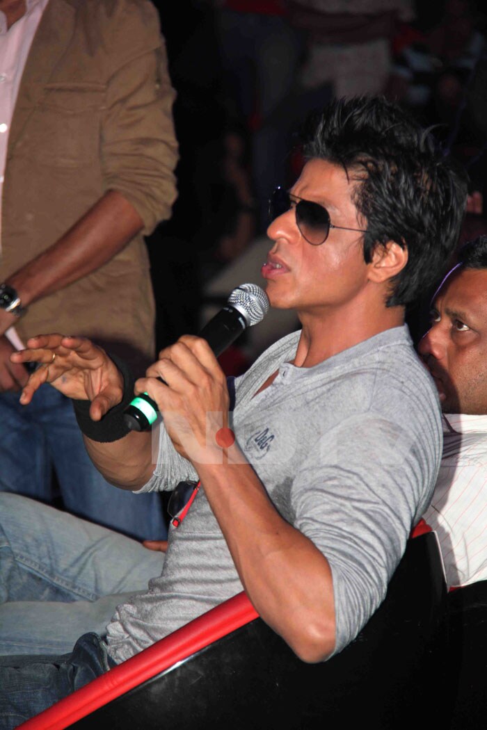Superhero SRK at Ra.One launch