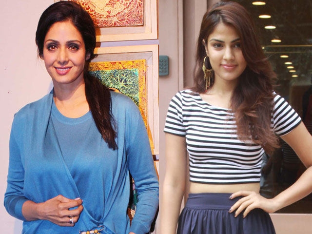 Sridevi, Rhea's eventful Saturday