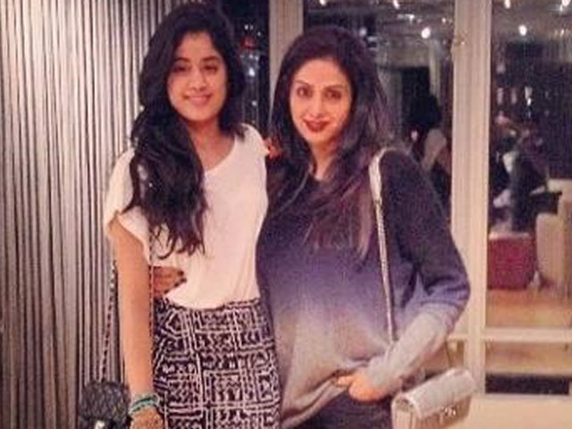 Jhanavi is mommy Sridevi's big girl