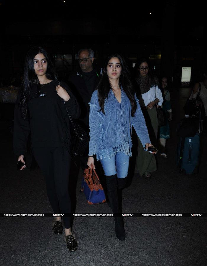 Sridevi And The Kapoors Are Back From A Big Fat Punjabi Wedding